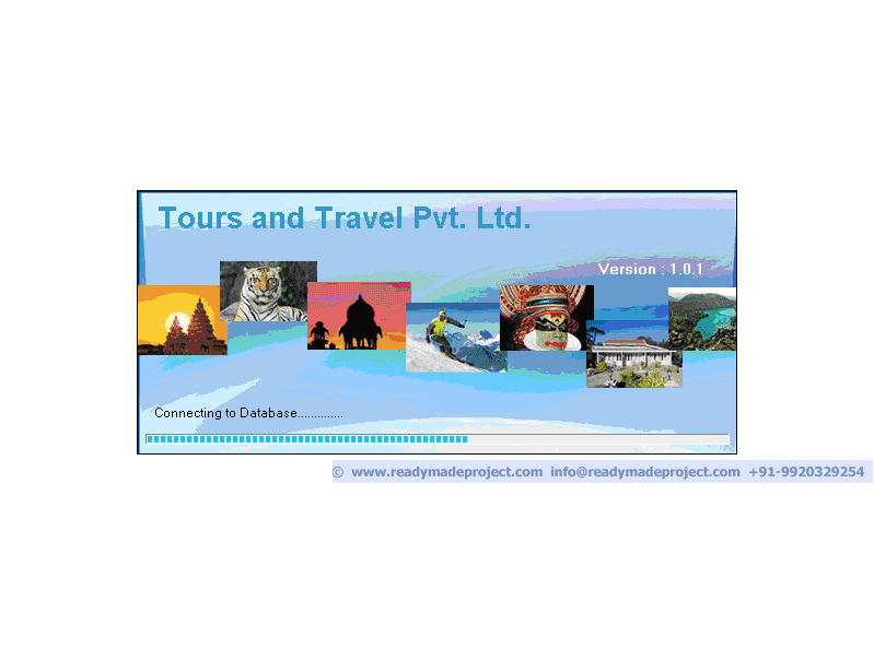 .NET Tours and Travel System - C#, SQL Server