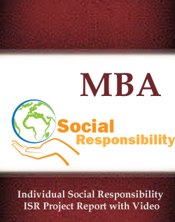 Study on works of Bharti Foundation (MBA Individual Social Responsibility - ISR Project Report with Video)
